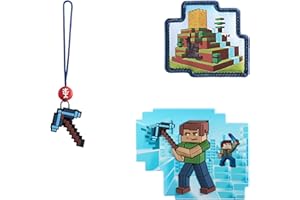 ‎STEP BY STEP Step by Step Magic Mags „Gamer Dan“, 3-teilig, 2 Magnet-Applikationen und 1 Anhänger, Spiel-Design, passend zum Schulranzen oder Vorschulrucksack