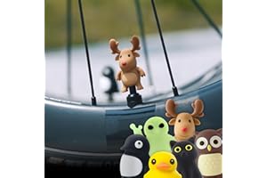 BONE COLLECTION BONE Character Valve Cap – Lot de 6 – Bouchons de Valve en Silicone, étanches et Anti-Corrosion, universels pour vélo, Moto, Voiture et SUV – 6 Personnages
