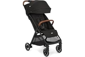 Joie - Pact™ Pro - Poussette Légère Et Compacte - Pliage Facile À Une Main - Compatible Sièges Auto - Harnais 5 Points - Suspension Tout-Terrain - Coloris Shale - Dès la Naissance