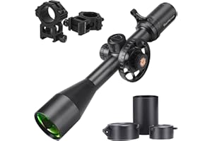 WestHunter Optics TD 5-25x50 SFIR FFP Mirino Telescopico di Precisione a Lungo Raggio, Illuminazione Rossa Primo Piano Focale Tattico da 30 mm, Mirino per Competizioni di Tiro a 1/10 MIL