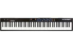 Studiologic - NUMA COMPACT 2 - Piano numérique 88 notes toucher semi-lesté - amplification 2x10 W