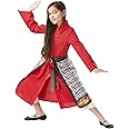 Rubie's Official Disney Mulan Movie Costume, Mulan Deluxe Warrior, Childs Fancy Dress, Size Medium Age 5-6 Years