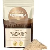 Sevenhills Wholefoods Organic Raw Pea Protein Powder 4 lbs - 78% Protein Content
