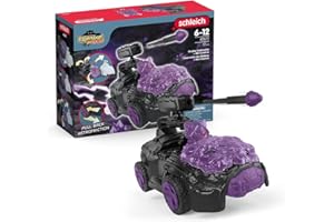 SCHLEICH 42672 Schatten-Crashmobil mit Mini Creature, ab 7 Jahren, ELDRADOR Creatures - Spielset, 17 Teile