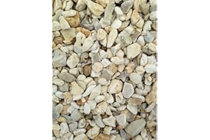 Chas Long & Sons Decorative Aggregates Yorkshire Cream 20mm 25KG Bag