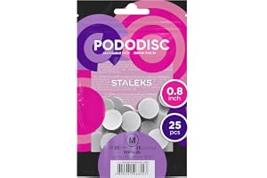Staleks Pro Pododisc Staleks Pro pedikyrskiva engångs 25 stycken filer storlek M (20 mm) modell PDFB-20
