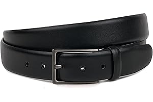 FENIX FASHION FENIX ORLANDO Kindergürtel für Jungen & Mädchen in verschiedenen Farben, verstellbarer Gürtel aus Leder für Kinder und Jugendliche, Größe 55 cm bis 75cm, nickelfreie Schnalle 30 mm breit