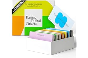Raising Digital Citizens The Kit – A Parenting Resource to Build Trust, Online Safety & Confidence | Includes 200 Conversation Cards