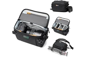 Lowepro ProTactic Lite SLX 110 AW III Camera Sling Bag, Professional Camera, Rain Cover, Lightweight Crossbody Sling Backpack, for Photographer, Videographer, Volume 4L, for DSLR/Mirrorless