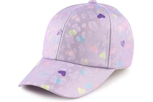 MniJiza Floral Gorro de Béisbol Bebé Gorra Niña y Niño Gato Mariposas Niña
