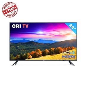 CRI 61 cm (24 inches) HD Ready LED TV 23DJ (Black) (2020 Model)