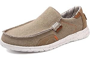 Xinghuanhua Herren Espadrillas Walkingschuhe Slip on Laufschuhe Leicht Freizeitschuhe Wanderschuhe