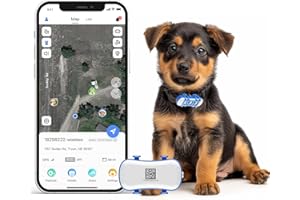 WANWAYTECH GPS Pet Tracker GPS Dog Tracker 4G Live Satellite Tracking, avvisi intelligenti multipli, monitor di attività completamente impermeabile per cani e gatti, portata illimitata, richiamo vocale remoto
