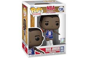 Funko Pop! NBA Legends-Magic Johnson - (Blue All Star Uni 1991) - Figura de Vinilo Coleccionable - Idea de Regalo- Mercancia Oficial - Juguetes para Niños y Adultos - Sports Fans