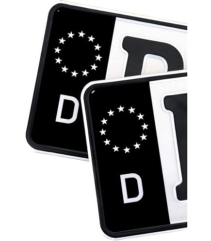 Safirmes Black Decal Sticker Set – 4 Pieces For Car Windshield Or Window