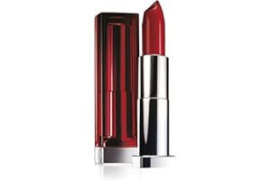 GEMEY MAYBELLINE, Rossetto Color Sensational, 470 Red Révolution