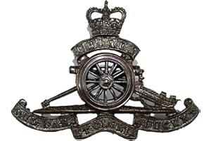 FIRMIN FOR CL DISTRIBUTION Issue Royal Artillery Officers No2 Dress Cap Badge - Bronze