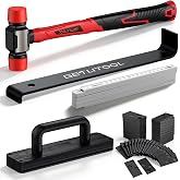 GETLITOOL Laminate Wood Flooring Installation Kit, Flooring Tools with Double Sided Mallet, Laminate Flooring Tool with Pull