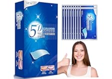 Zahnaufhellung Whitening Strips, Teeth Bleaching Stripes, Weiße Zähne Aufhellen und Professionelle Safe Zahnbleaching, Schnel