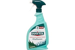 Sanytol - Limpiador Desinfectante Multiusos, Elimina Bacterias, Hongos y Virus Sin Lejía, Perfume Eucaliptus - 750 ML