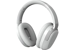 Eono Cuffie-Cancellazione-Attiva-Rumore - ANC-Eonoheadphone1 Cuffie-Bluetooth 5.2 Auricolare Cuffie Over-ear con 40ore,chiamate chiare, AUX,auricolari morbidi, Microfono, USB-C(Grigio)