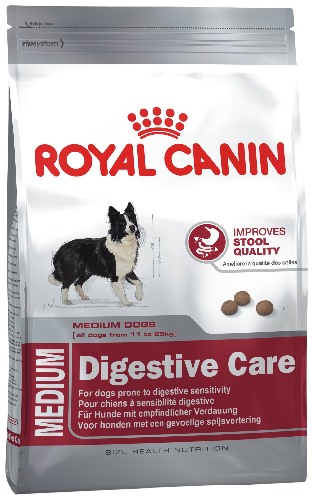 ROYAL CANIN Medium Digestive Care Dog Food, 15 kg