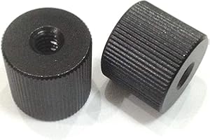 XJGMAO New 2x Metal 1/4" UNC Through Hole 20mm Camera Switch Adapter 1/4 Female To 1/4 Female Screw, Suitable For Camera Accessories, Electric Guide, Strange Hand, Lamp Frame, Tripod, Etc