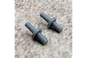 ULEIVA Lot de 2 charnières de rechange grises compatibles avec Dometic 295246165 RML10.4 RML10.4S RML10.4T Pièce de rechange pour réfrigérateur