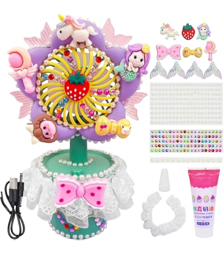 HpLive Mini Ventilateur USB Lapin Avec éclairage Manuel