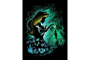 Youtheart Diamond Painting Aurora Diamond Art Sleeping Beauty Kit de broderie au point de croix 5D Taille unique