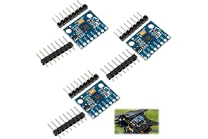 3-delad modul MPU6050 I2C Arduino, GY-521 accelerometer gyroskop 3-axlig 6 DOF, IIC I2C rörelsesensor med 16-bitars AD-omvand