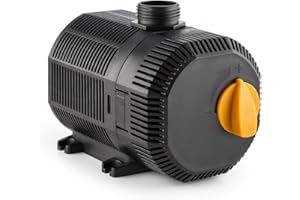 Waldbeck Nemesis T45 - Pompa Stagno, Potenza 45 W, profondità di Immersione 2,5 m, Estrazione di 2700 l/h Flusso, Utilizzo Multiuso, Classe di Protezione IPX8, Spina Schuko