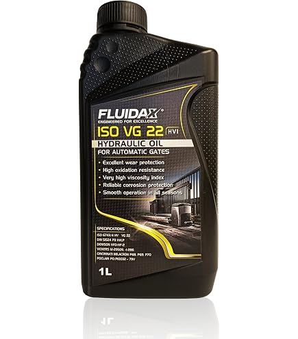 Huile Hydraulique Faac 714017 HP Oil 1 L – Pour Moteurs Oléodynamiques, Origine Albanie