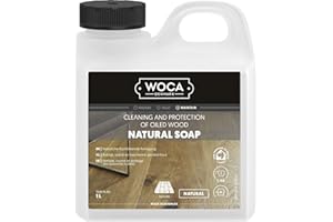 Woca 511050A Wooden Floor Soap, Natural, 5 Litres Volume