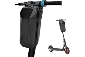 NIKYJM Sac de Trottinette Électrique 3L Grande Capacité Sac de Rangement pour Scooter Sac de Scooter Étanche Sacoche Guidon pour Scooter Accessoires Trotinette Electrique