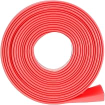 TOP-VIGOR 15mm Diameter 25mm Flat Heat Shrink Tubing 1m Length Cable