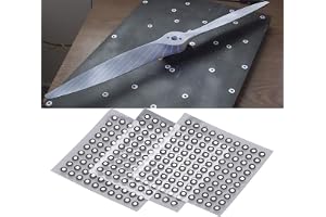 Hapivida 3D -skanning reflekterande punkter, 6,0 mm 3D 3 Sheets Scanning Markers 3D Spårning Dot Reference Point Diffus Reflektionsmarkörer för 3D -skanner