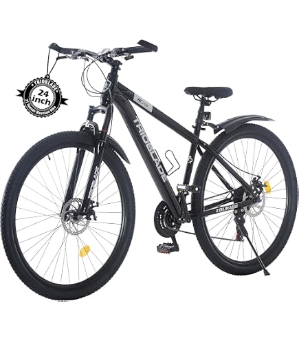 Hiland 26 Inch Mountain Bike, 18 Speed MTB with Dual Disc Brake