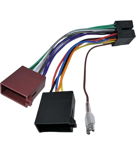 Cavo Prolunga ISO 16 Pin 20cm Per Autoradio - Connettore Maschio/Femmina Universale - Foto 7