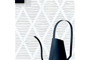 ‎STENCILIT STENCILIT® Sketched Lines Wand Schablone - 2er-Pack Schablone 41 x 69 cm, Geometrische Wand Schablonen zum Malen großer Muster, Moderne große Schablonen