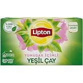 Lipton Yumuşak İ&ccedil;im Bardak S&uuml;zen Poşet Yeşil &Ccedil;ay 20'li Paket, 20 g