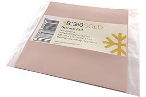 EC360® Gold 14.5W/mK Thermal Pad (100 x 100 x 0.5 mm)