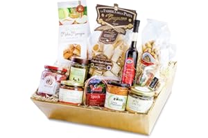 PASSIONE ITALIA Délices épicerie fine italienne Coffret cadeau Gourmet Panier-cadeau Buongustaio sans alcool - Bella Italia