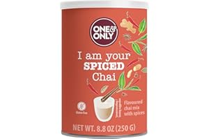 ‎ONE&ONLY One&Only Chai Powder Spiced 250 g - Getränkepulver mit leichter Schärfe, Gewürzen und schwarzem Tee, ein Hauch Indiens