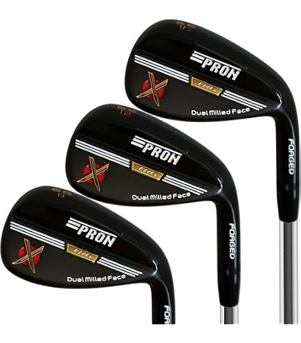 Kirkland 1654529 Set 3 Wedge C-Grade: Gap (52°), Sand (56°), Lob (60°) Per Destrimani – Usato Heavy Use