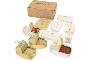 MARISKITO | Pack La Mar de Delicatessen - 6 Conservas Gourmet - Latas de Conservas Gallegas - Caja Regalo - Estuche de Productos Delicatessen