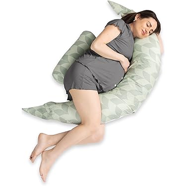 Cuscino Gravidanza Koala Babycare XXL - Ipoallergenico, Sfoderabile, Per Dormire E Allattamento - Foto 8