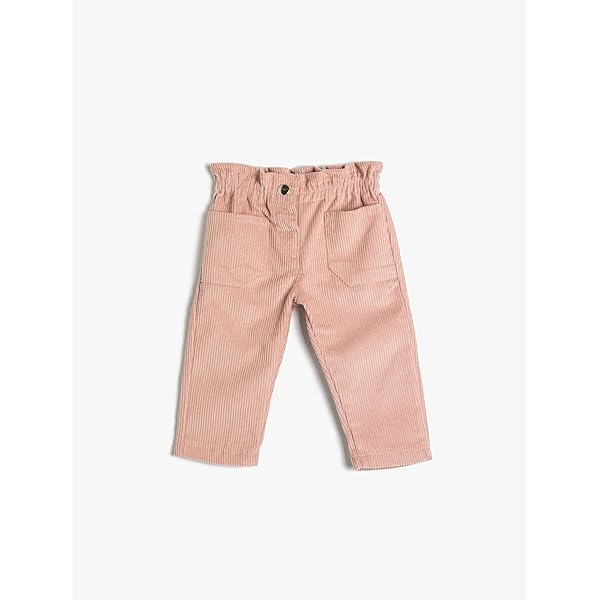 Pantaloni Koton Per Bambina - Vita Elastica, Tasche, Strisce Marine, Cotone E Poliestere - Foto 6