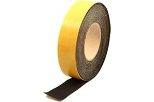 RUBBER STUFF RS Neoprene Rubber Black Self-Adhesive Sponge Strip 40mm Wide x 1.5mm Thick x 10m Long