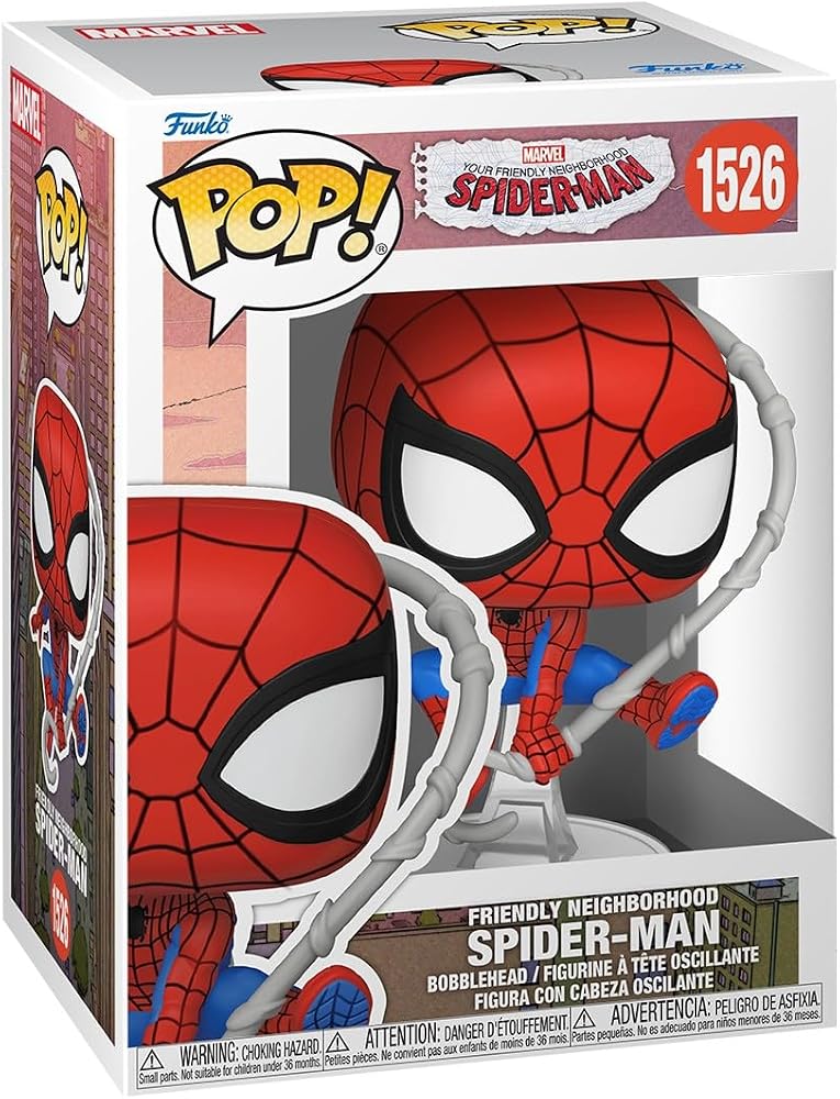 Funko POP Marvel: Friendly Neighborhood Spider-Man (Final Suit), Oyuncak Figür